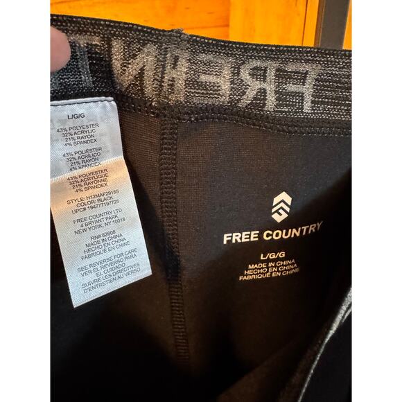 Free Country MicroTech Heat Base Layer Pants ~ 2-Pair Pack ~ Size Large NEW - Picture 8 of 11